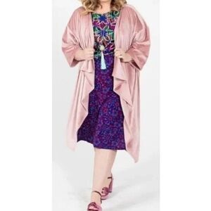 Lularoe Crushed Velvet Duster Cardigan